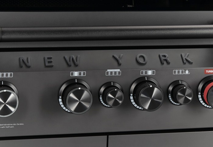Mr. Gardener Gasgrill New York Pro, 4 Brenner, Sear-Brenner, matt graphit, 8748
